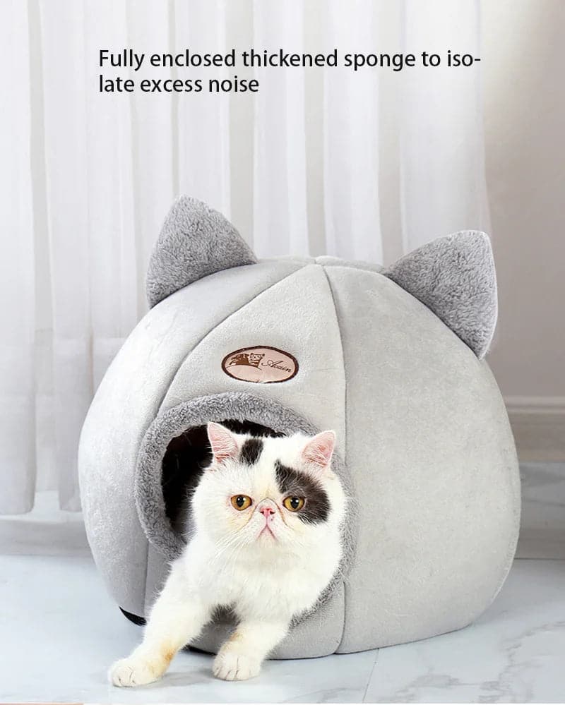 Comfort Cat Bed: Cozy Cave Tent - Petsofsweden