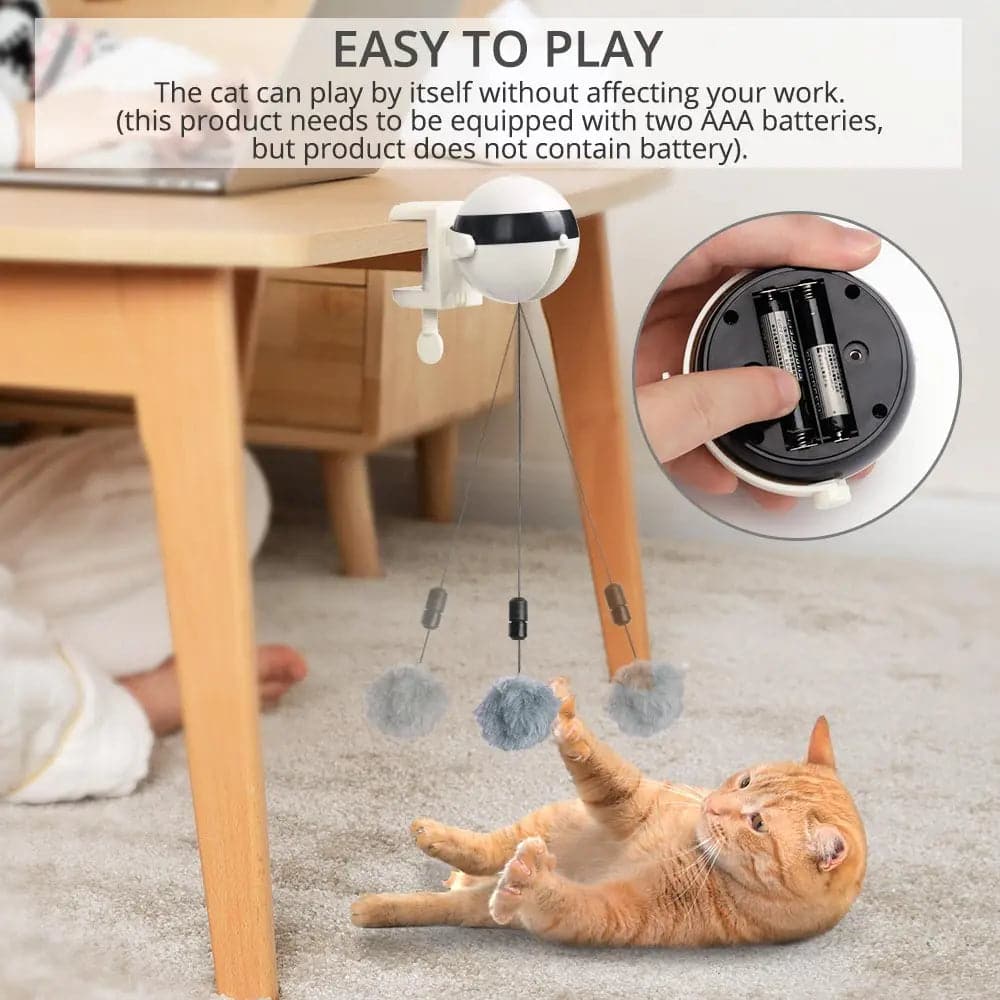 Automatic Lifting Cat Toy Ball - Petsofsweden