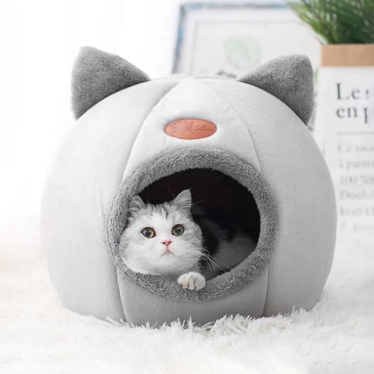 Comfort Cat Bed: Cozy Cave Tent - Petsofsweden