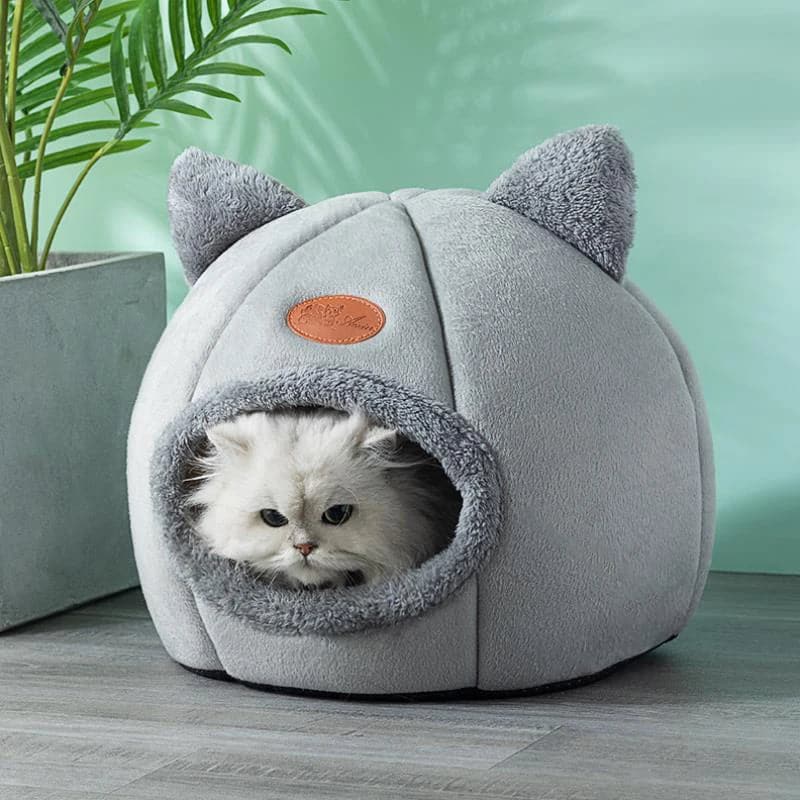 Comfort Cat Bed: Cozy Cave Tent - Petsofsweden