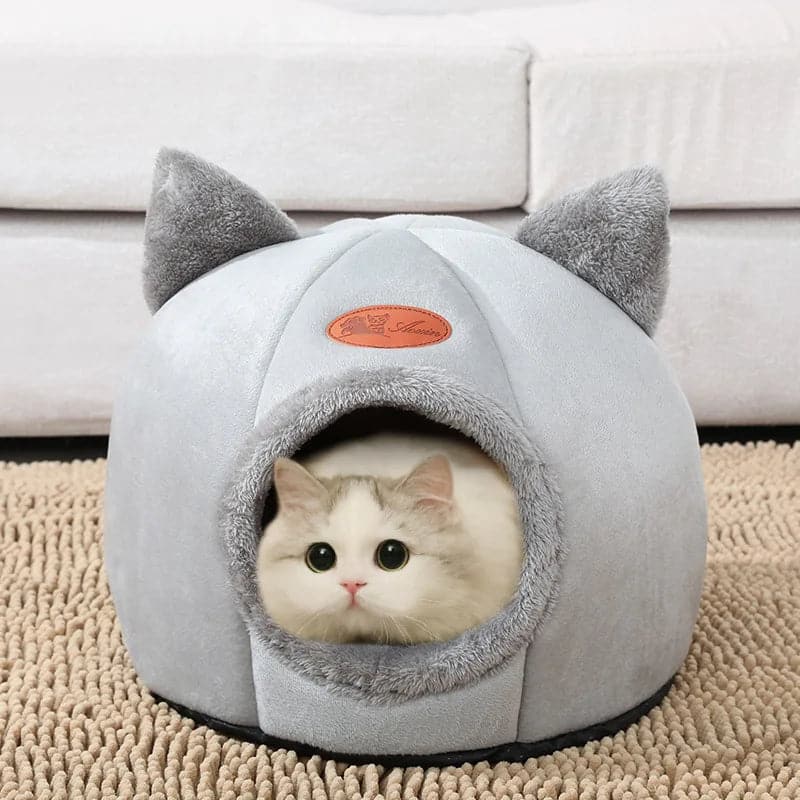 Comfort Cat Bed: Cozy Cave Tent - Petsofsweden