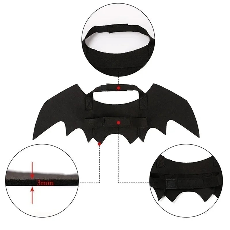 Bat Wings Harness Costume for Cats and Dogs - Petsofsweden