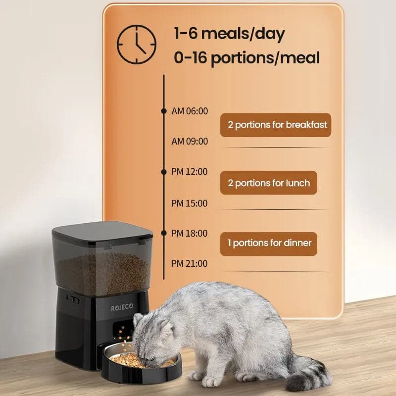 Smart Pet Feeder for Cats & Dogs - Petsofsweden