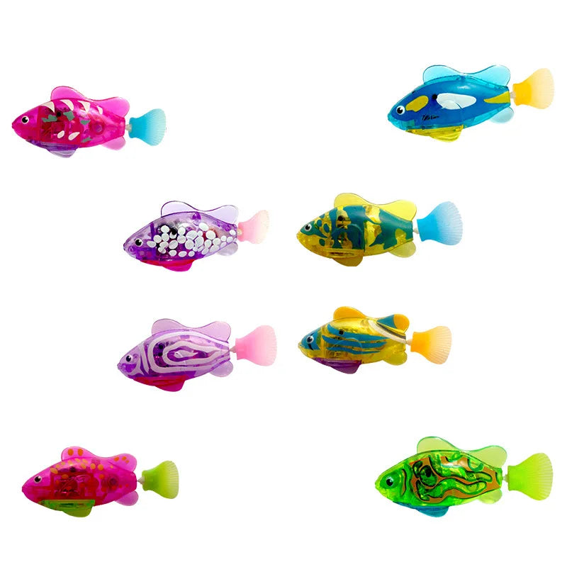 Electric Fish Cat Toy with LED Light - Petsofsweden