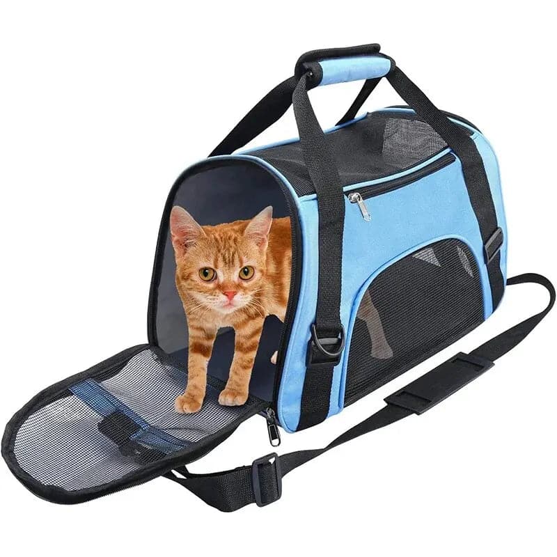 Breathable Mesh Cat Travel Bag - Petsofsweden