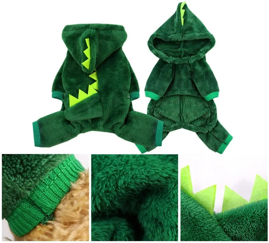 Dinosaur Costume Hoodie for Cats and Small Dogs - Petsofsweden