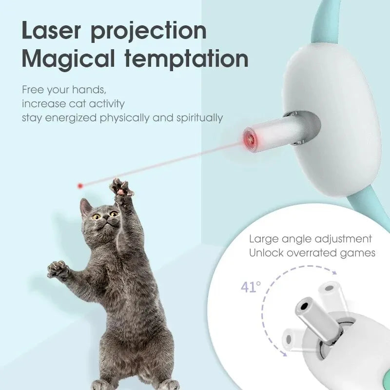 Smart Interactive Laser Cat Collar - Petsofsweden