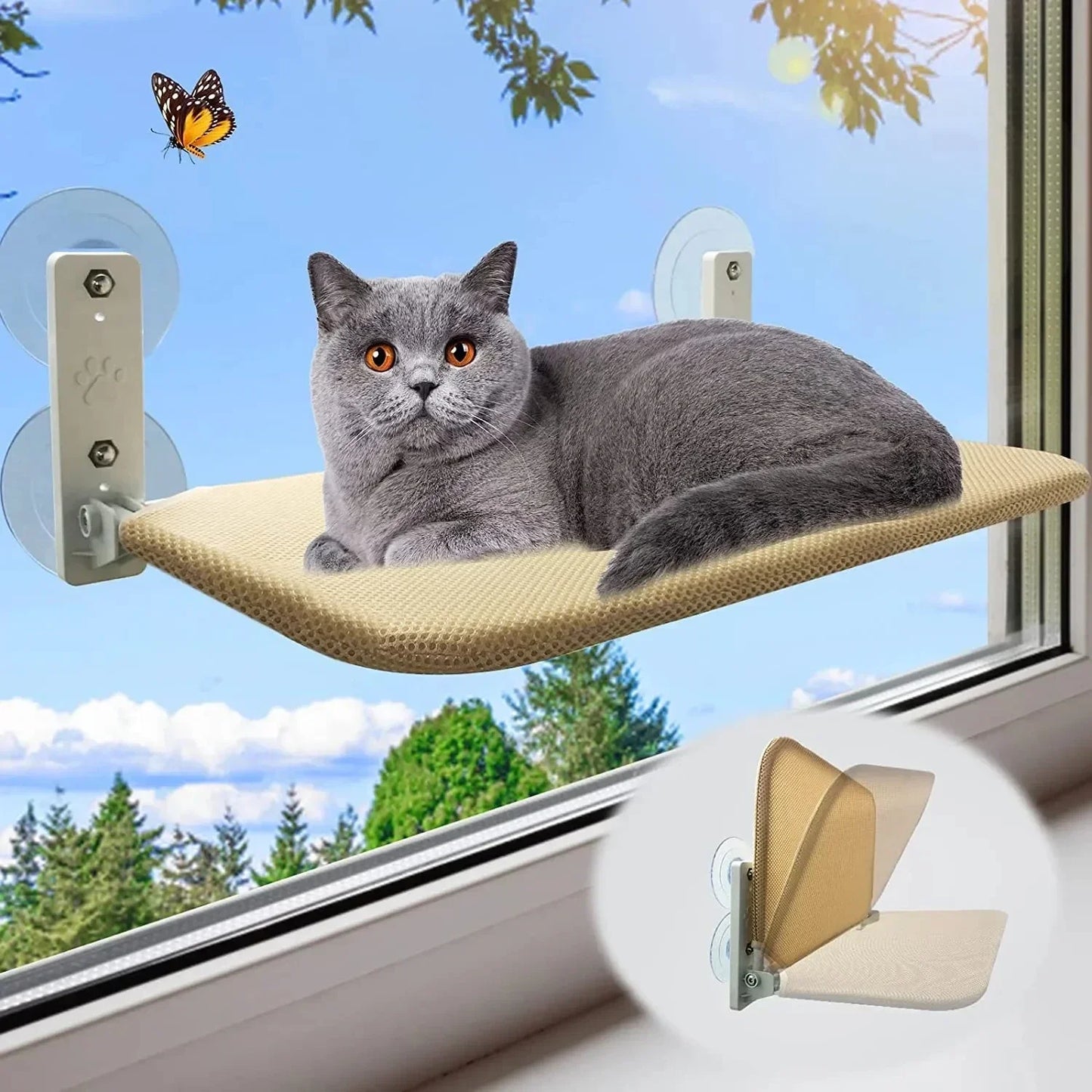 Foldable Cat Hammock - Petsofsweden