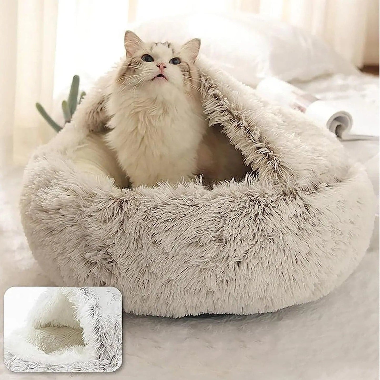 Cozy Round Pet Bed