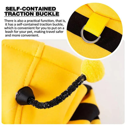 Bee Costume Hoodie for Cats and Dogs - Petsofsweden