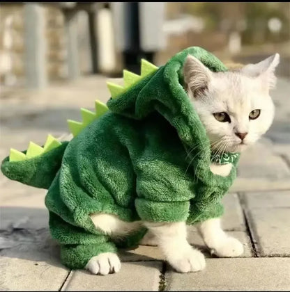 Dinosaur Costume Hoodie for Cats and Small Dogs - Petsofsweden